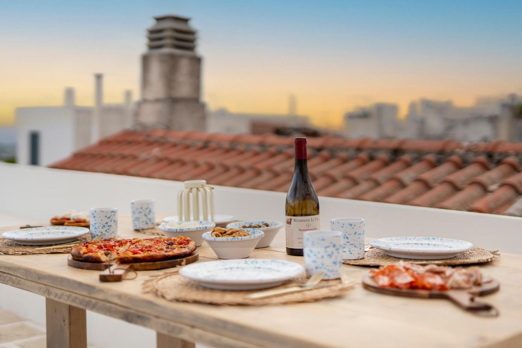 Ferienwohnung Casa U Burie, Casa Design Con Terrazza Panoramica E Jacuzzi Cisternino Exterior foto