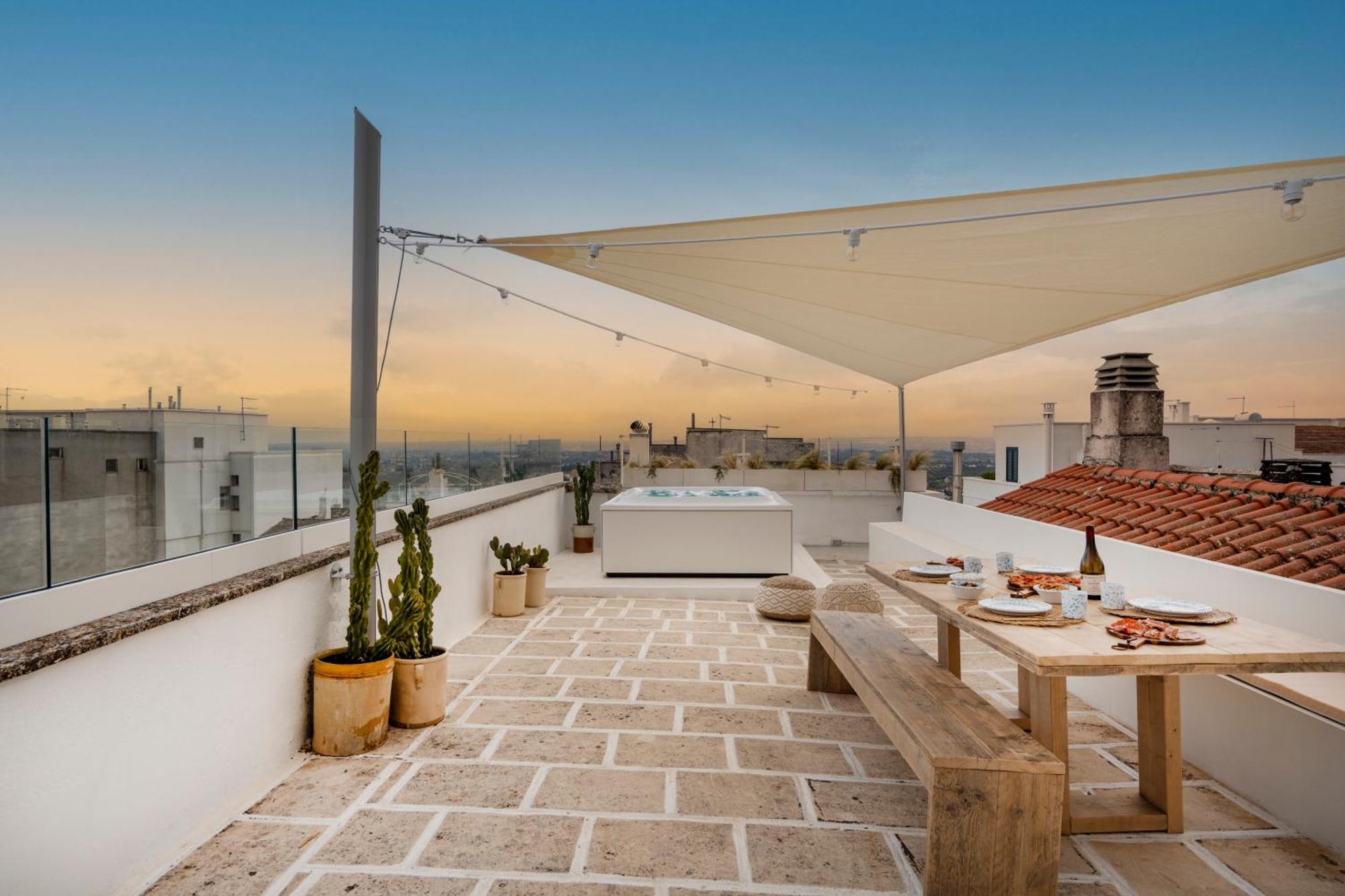 Ferienwohnung Casa U Burie, Casa Design Con Terrazza Panoramica E Jacuzzi Cisternino Exterior foto
